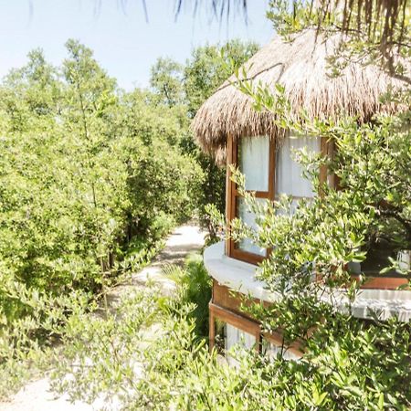 Mamasan Treehouses & Cabins Hotel Tulum Exterior foto
